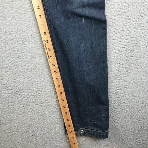 G-Star Jeans Dark Blue Black Regular Straight Denim Pant size 30x34 - Picture 8 of 10